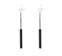 LIANRISES 2pcs Finger Pointer Stick Telescopic, Extendable Hand, Manual Reading Signal Pointer, for Elementary School Kindergarten Teacher, Classroom Supplies