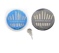 LIANRISES 60pcs Hand Sewing Needles Sewing Needle Case with 1pc Needle Threader Embroidery Needles for Sewing Self Threading Sewing Needles Assorted Sizes Sink Strainer