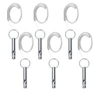 LIANRISES 6pcs Dog Training Whistles For Recall, Silent Dog Whistle To Stop Barking, Alloy Behavior Aids Control Tool, with 6pcs Lanyard