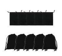 LianSinGo 10 Pcs Velvet Drawstring Jewelry Pouches, 9cm x 7cm Small Velvet Bags, Drawstring Gift Bags for Bracelet Storage and Packaging