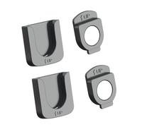 LianSinGo 2 Pack Magnetic Remote Control Holder, Wall Mount Remote Control Organizers, Self-Adhesive Multi-purpose Magnet Storage Stand for TV & Appliance Remotes Con-trol Charge Socket, No Drilling