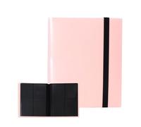 LianSinGo 4-Pocket Trading Card Binder, 160 Side-Loading Pockets, Durable PU Material Album for MTG, Sports Cards, Photo
