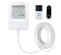 LIANSUM 18V 500MA Power Transformer AC Adapter Compatible with Nest Video Doorbell, Ring, Nest Hello, Google, SimpliSafe,Ezviz,Eufy,Wyze,Arlo Video Doorbell UK Charger Cable Adapter