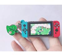 LIANYG Switch Game Machine Keychains Animal Crossing Key Chains Accessories Cute Shaped Pendants Boy Key Ring for Car Pendant