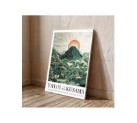 lianyibo 1pc Yayoi Kusama Inspired Mountain Landscape Canvas Wall Art For Living Room, Bedroom, Bathroom, Office Decor(50x75cm/Frameless)