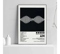 lianyibo Arctic Monkeys Favourite Nightmare The Car Music Album Cover Poster Prints Wall Art Canvas Painting Picture Home Decor 25x35cm Withframe