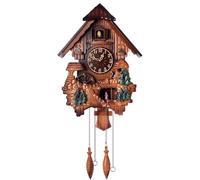 LIANZHUANG Cuckoo Clock, Cuckoo Bird Wall Clock, Pendulum Clock That Sings on Hour, Cuckoo Bird Voices Call, Couple Dances To Music