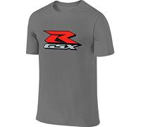 LIAO1999X Men Custom Classic Tops Suzuki-gsx-r-Logo Tshirts (XX-Large)