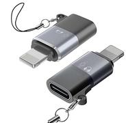 Liaoan USB C to Lig-htnin-g Adapter, iO-S OTG Adapter, Suitable for Connecting Phones, Tables, USB Drives, Card Readers, Mice and Keyboards