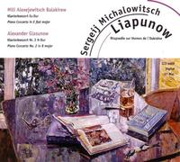 Liapiunow/Balakirev/Glasunov - Diverse