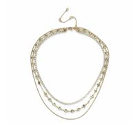 Liars & Lovers Gold Plated Multilayered Necklace