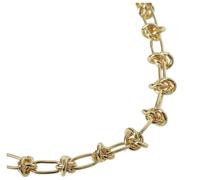 Liars & Lovers Gold Tone Knot Chain Necklace
