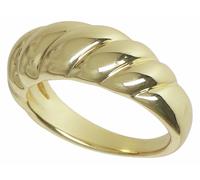 Liars & Lovers Gold Tone Twist Ring - Large