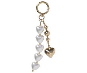 Liars & Lovers Heart Pearl Bag Charm