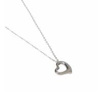 Liars & Lovers Silver Tone Heart Pendant Necklace