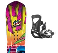 LIB TECH Mayhem Rad Ripper - Men - Purple / Yellow / Blue - size 159- model 2025 159