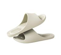 LIBANGRONG-888 Shower Slippers Massage Slippers Unisex Non Slip Sandals Comfort Open Toe Shower Shoes Summer House Sliders for Bath Gym Pool Outdoor slippers(White,Alpha Large)