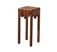 LIBANGRONG-888 Vase Bonsai Base Black Walnut High Leg Bonsai Base, Indoor Decorative Plant Display Stand Display Stand Base(Small)
