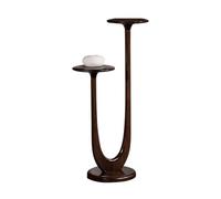 LIBANGRONG-888 Vase Bonsai Base High and Low Black Walnut Display Base, for Living Room Balcony Plant Stand Display Stand Base