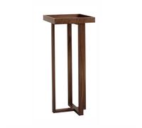 LIBANGRONG-888 Vase Bonsai Base New Chinese Indoor Flower Several, Household Simple Black Walnut Floor Bonsai Base Display Stand Base(Small)