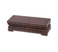 LIBANGRONG-888 Vase Bonsai Base Rectangular Ebony Bonsai Base Display Stand Display Stand Base(Small)