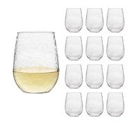Libbey 70268 "Stemless Universal Wine Glass, 503 ml, Set of 12