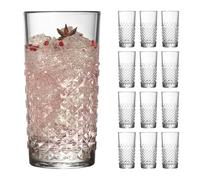 Libbey 70309 Ocular Set of 12 Drinking Glasses/Cocktail Glasses with 473 ml