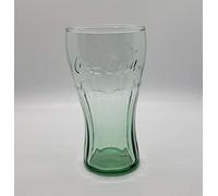 Libbey CLASSIC COCA-COLA Green Glass Tumbler GIFT SET OF 4 Glasses (6 Tall--16.75 oz. Size) by Libbey
