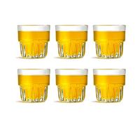Libbey Drinking Glass Everest Rocks - 266 ml / 26.6 cl - Set of 6 - Stackable - Dishwasher Safe