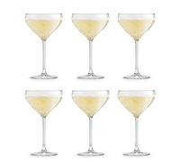 Libbey Iduna Coupe - 300 ml / 30 cl - Set of 6 - Classic Design - Sparkeling - Dishwasher safe