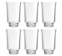 Libbey Modern America Long Drink Glasses, 355 ml / 35.5 cl, Pack of 6, Dishwasher Safe, High Quality