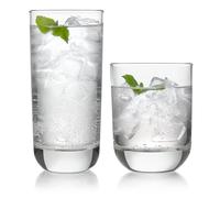 Libbey Polaris Drinking Glasses And Tumblers, Set Of 16