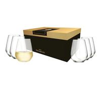 Libbey Signature Greenwich Stemless Wine Glasses, 18-Ounce, Set of 6