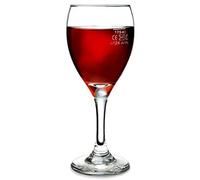 Libbey Teardrop Wine Glass - 240ml (8.5oz). Lined at 175ml. Box quantity: 24.