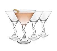 Libbey Z-stem 4-Piece Martini Glass Set