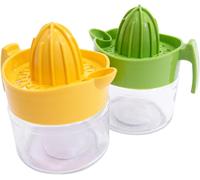 Libbi Lou Fruit Juicer Glass Citrus Squeezer - Assorted Colours Libbi Lou Multicolor