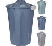 Libbi Lou Kitchen Bin 40L Capacity Disposal Waste Rubbish Bin with Removable Lid - 60x40x43cm Durable Waste Bin for Home, Kitchen, Garden & Office - 3 Assorted Colours
