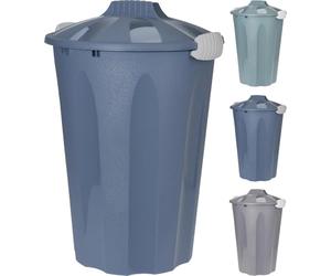 Libbi Lou Kitchen Bin 40L Capacity Disposal Waste Rubbish Bin with Removable Lid - 60x40x43cm Durable Waste Bin for Home, Kitchen, Garden & Office - 3 Assorted Colours