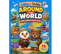 Libby & Teddy Around the World: Word Search Puzzle Book for Kids