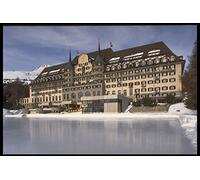 Libby's Emporium 418087 Ice rink Suvretta House A4 Photo Poster Print 10x8
