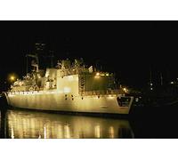 Libby's Emporium 656066 HMS Cornwall Falmouth Dock A4 Photo Poster Print 10x8