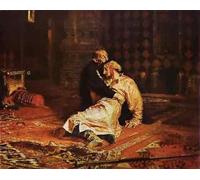Libby's Emporium Ilya Repin Ivan The Terrible And His Son A4 10x8 Photo Print Poster