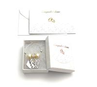 Libby's Market Place Bride To Be 2026 Wine Glass Charm with Gift Box and Congratulations Gift Card