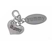 Libby's Market Place Yummy Mummy Clip On Charm with Organza Gift Bag