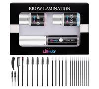 Libeauty Brow Lamination Kit, Eyebrow Lifting Kit for Fuller & Defined Brows, Easy DIY Brow Lift Set with Lifting Lotion, Fixing Lotion & Brow Glue, Compact Design for Home & Salon Use