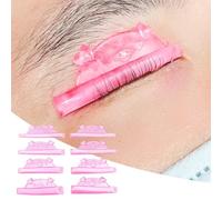 Libeauty Eyelash Lift Pads, Lash Lift Shields, Reusable Lash Lift Pads, 4 Size, Silicone Lash Lift Rods for Salon and Home Use