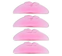 Libeauty Eyelash Lift Shields, Korean Lash Lift Shields Flat, Use for Softening Eyelashes, Lash Lift Pads, No Glue, Super Sticky, Reusable, for Salon and at Home Use
