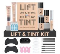 Libeauty Lash Lift and Tint Kit, 2 in 1 Eyelash Lift and Tint Kit, Lash Lift Kit, Lash Tint Black, Vacuum Pump Design with Full Tool Set for Home and Salon Use