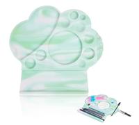 Libeauty Lash Lift and Tint Palette, Lash Lift Tray Palette, Silicone Tray, Cat Paw Shape, 15 Function for Salon and Home Use