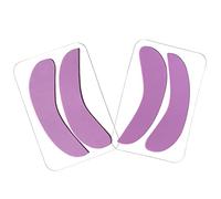 Libeauty Lash Lift Shields, Korean Flat Self Adhesive Lash Lift Pads, No Glue Needed, Reusable Super Sticky Silicone Shields for Eyelash Lifting & Eye Patch Use